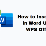 WPS Office表符