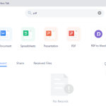 WPS Office搜索文件