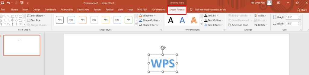 WPS Office曲线文字